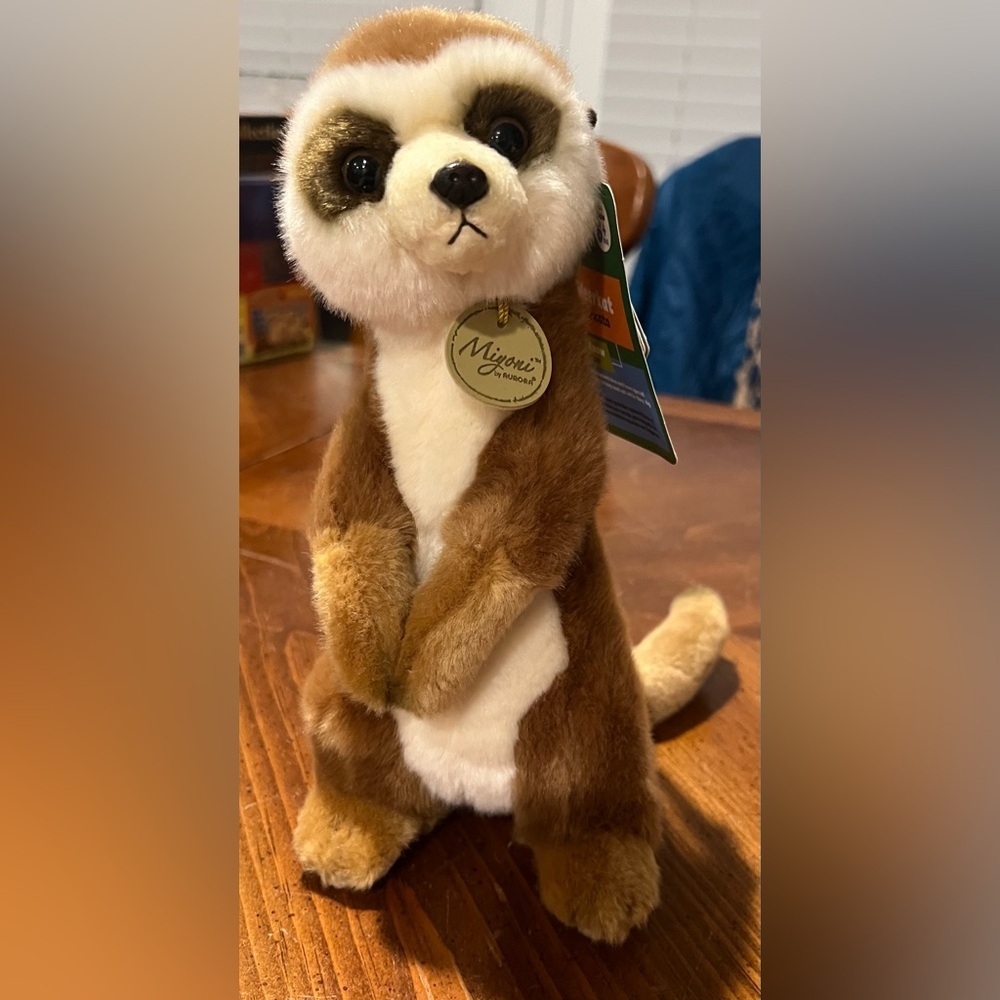 Miyoni by Aurora Meerkat Plush Stuffed Animal Toy Realistic Clean Soft Size NWT!